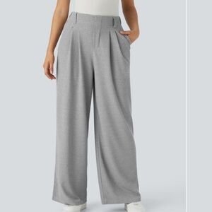 HALARA Gray Tall Wide-Leg Women's Pants